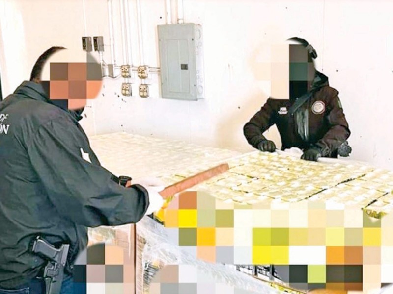 Incauta FGR en operativo 100 kilos de narcóticos en Tijuana