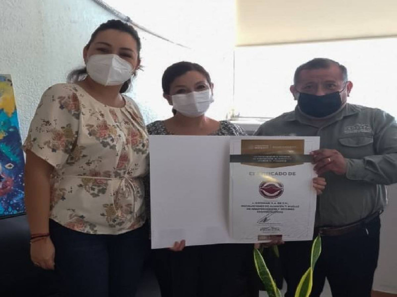 Cotemar obtiene certificado en materia ambiental por quinta ocasión