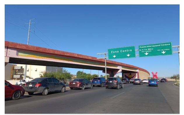 Puentes Internacionales registran hasta 90 minutos de espera