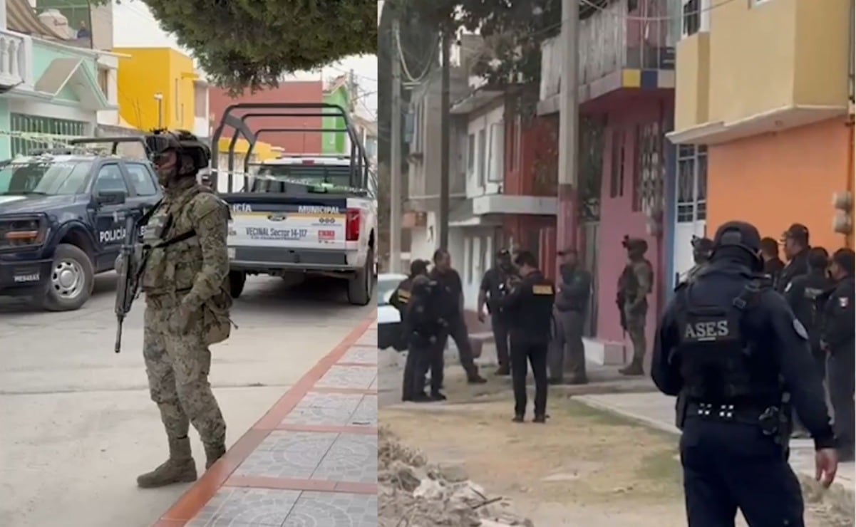 Descubren arsenal con explosivos, armas y uniformes apócrifos en Ecatepec